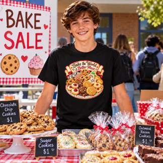 T-shirt Collection de cookies faits maison nostalgiques