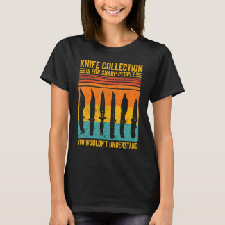 T-shirt Collection De Couteaux Pour Les Gens Aigus