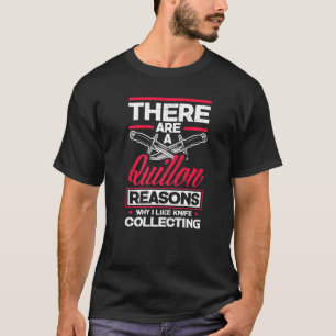 T-shirt Collection de couteaux pour un collectionneur de c