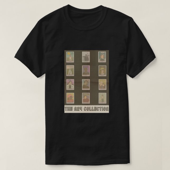 T-shirt Collection de design de Tarot de film A24 (Design devant)