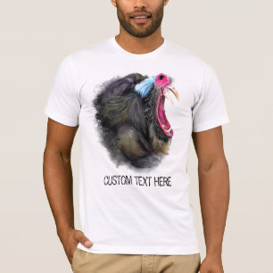 T-shirt Collection de dessins d'animaux Mandrill - Ajouter