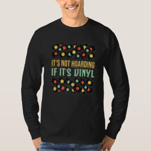 T-shirt Collection de disques vinyles Ce n'est pas du thé