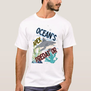 T-shirt collection de prédateurs de requins