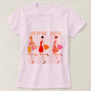 T-SHIRT COLLECTION DE REINE SHOPPING
