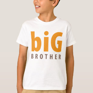T-shirt COLLECTION DE SOINS - grand frère {orange}