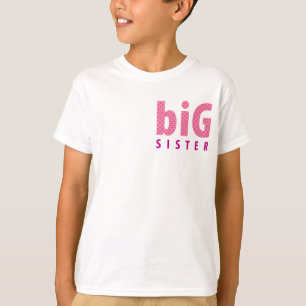 T-shirt COLLECTION DE SOINS - grande soeur {rose}