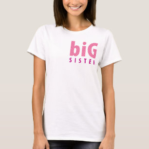 T-shirt COLLECTION DE SOINS - grande soeur {rose}
