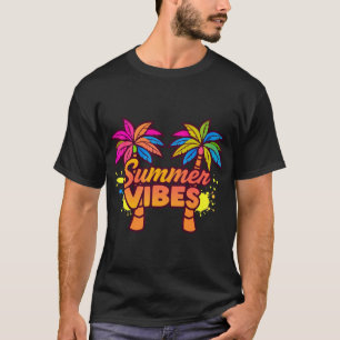 T-shirt Collection de Vibes d'été : Cadeau de saison amusa