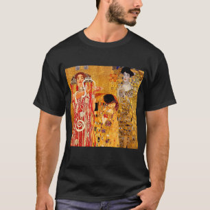 T-shirt Collection d'oeuvres d'art de Gustav Klimt, Collag