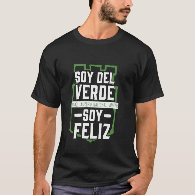T-shirt Collection exclusive Atletico Nacional de Medellin (Devant)
