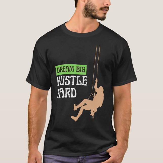 T-shirt Collection Hustle Hard (Devant)