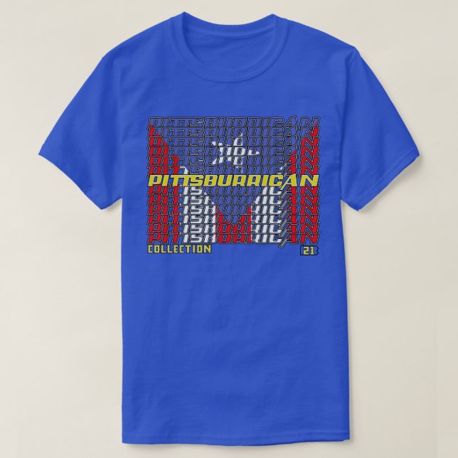 T-shirt Collection Pittsburrican (Design devant)