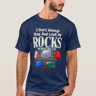 T-shirt Collectionneur de roches Scientifique de la Terre 