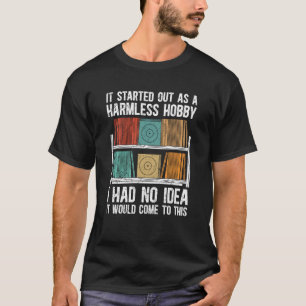 T-shirt Collectionneur de vinyles Drôle de collection de d