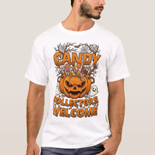 T-shirt Collectionneurs de bonbons bienvenue Halloween Cit