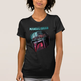T-shirt Collections de réflexions de casque mandalorien