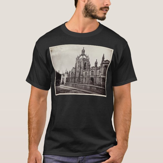 T-shirt College du Roi - université d'Aberdeen - cru (Devant)