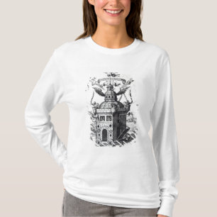 T-shirt Collégium Fama Fraternitatis de frontispice '