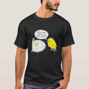T-shirt Collègue de bureau Blague Vache sacrée Larry Est-c