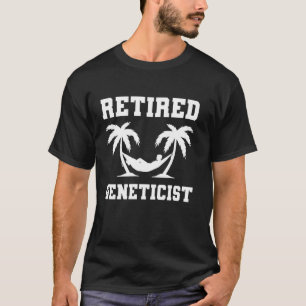 T-shirt Collègue généticien retraité Retraite