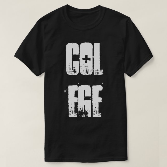 T-SHIRT COLLER (Design devant)