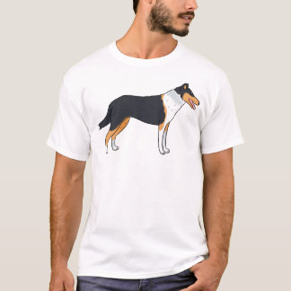 T-shirt Collie Chien mignon
