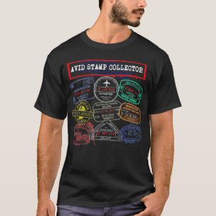 T-shirt Collier de timbre Avid Tee de voyage