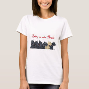 T-shirt Colliers Patriotiques pour Terriers Écossais