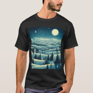 T-shirt Collines d'hiver