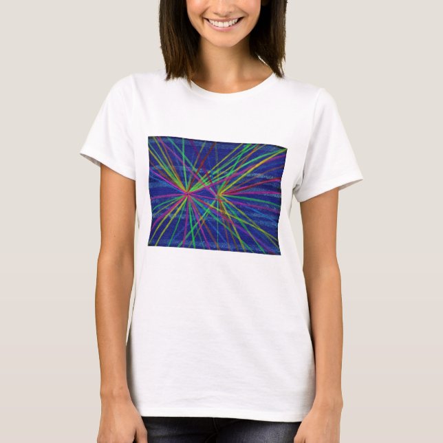 T-shirt Collisions de protons (Devant)