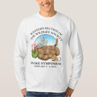 T-shirt Colloque de serpent à long manche Tee