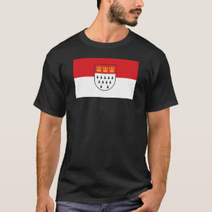 T-shirt Coln city flag germany