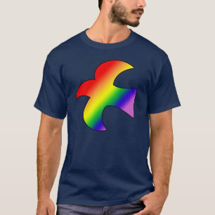 T-shirt Colombe de GLBT