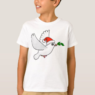 T-shirt Colombe de paix de Père Noël