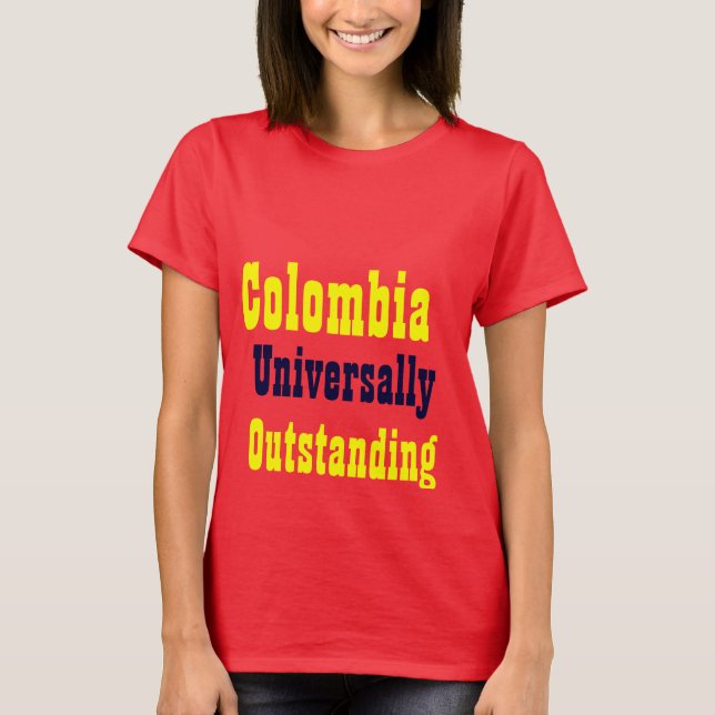 T-shirt Colombie (Devant)