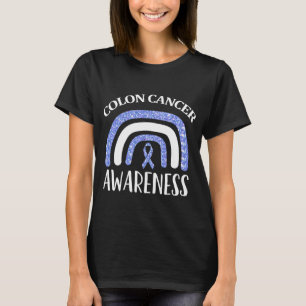 T-shirt Colon Cancer Sensibilisation Mois du cancer colore