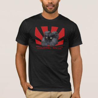 T-shirt Colonel Meow Rising
