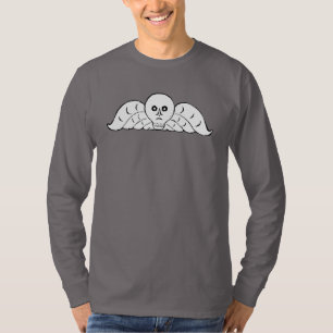 T-shirt Colonial Boston Gravestone Crâne Angel