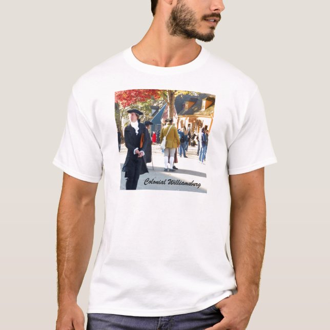 T-shirt Colonial Williamsburg (Devant)