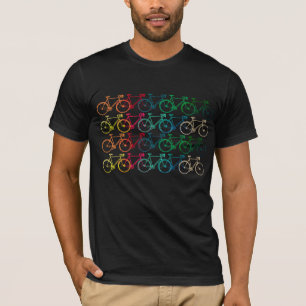 T-shirt color Bikes in line
