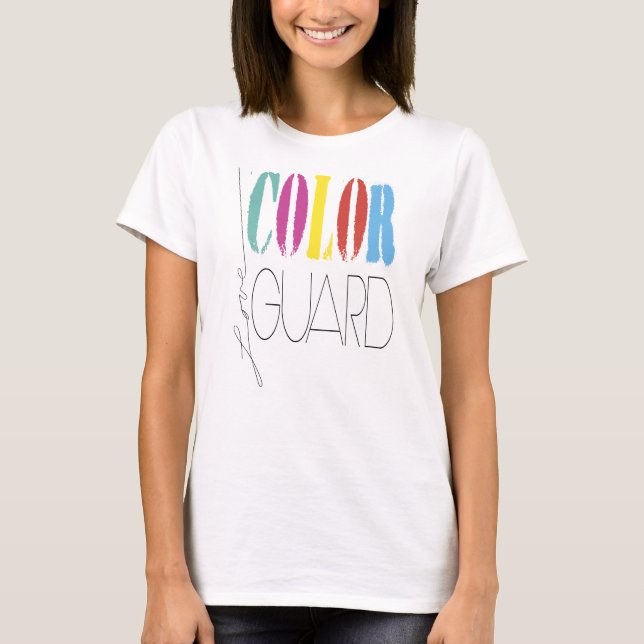 T-shirt Color Guard Love Color Guard (Devant)