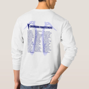 T-shirt Colorado 14ers
