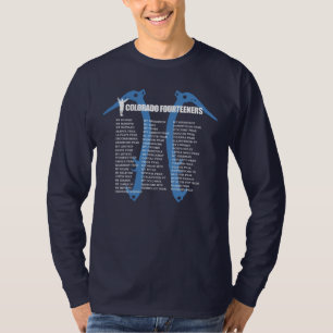T-shirt Colorado 14ers