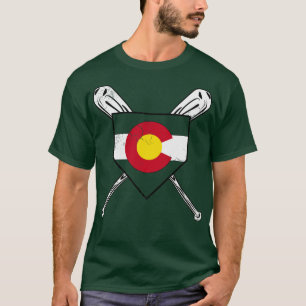 T-shirt Colorado Baseball Home Plate