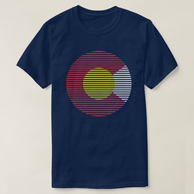 T-shirt colorado c (Design devant)