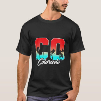 T-shirt Colorado Co État du palmier