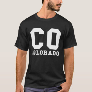 T-shirt Colorado  CO  Minimalistic Pocket  Classic