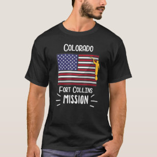 T-shirt Colorado Fort Collins Mormon LDS Mission Missionna