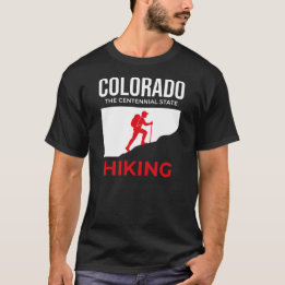 T-shirt Colorado Hiking – The Centennial State Adventure