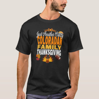 T-shirt Colorado Just Another Crazy Coloradan Family Thank